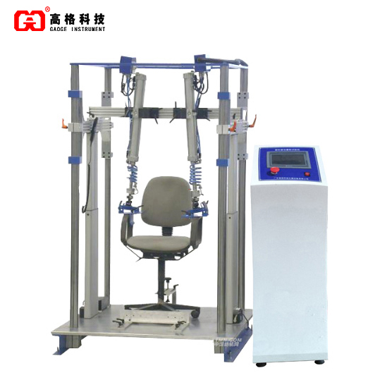 電腦係統辦公椅背架和扶手強度試驗機