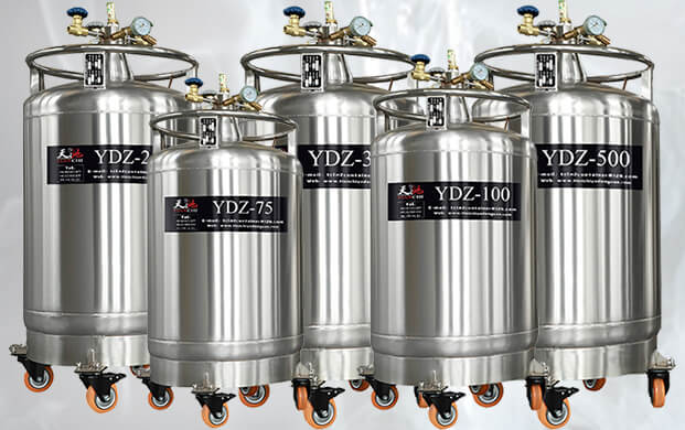 一種提供液氮轉移和（hé）儲存的自增壓式（shì）液氮容（róng）器