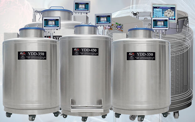 生物樣（yàng）本庫（kù）液氮罐的內部布局