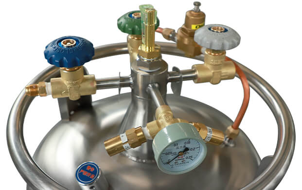 自增壓式液氮容器排(pái)放閥的(de)作用?