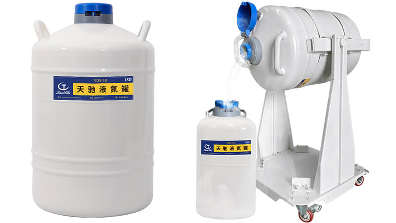 實驗室用液氮罐(guàn)數(shù)量多時如何高效補液